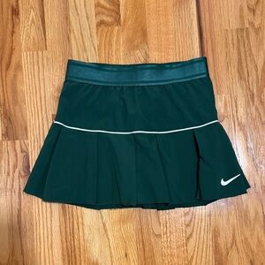 Nike Dark Green Pleated Skirt